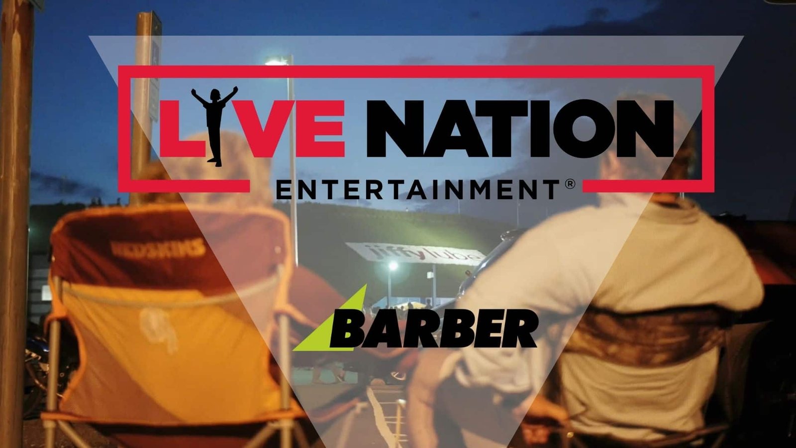 barber & live nation branded video thumbnail